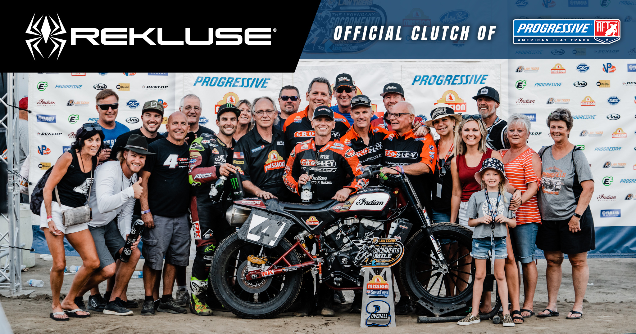 Star Racing Rekluse Race Winning Brands Celebrates Racing Roots through American Flat Track ...